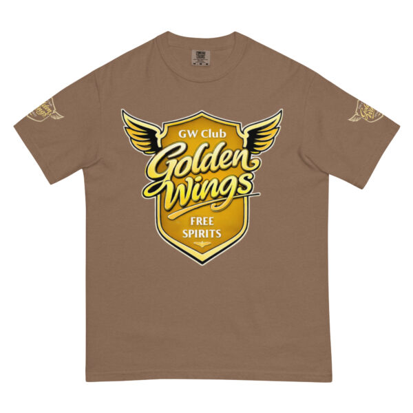 “Golden Wings” Schweres textilgefärbtes T-Shirt | Colors 1717
