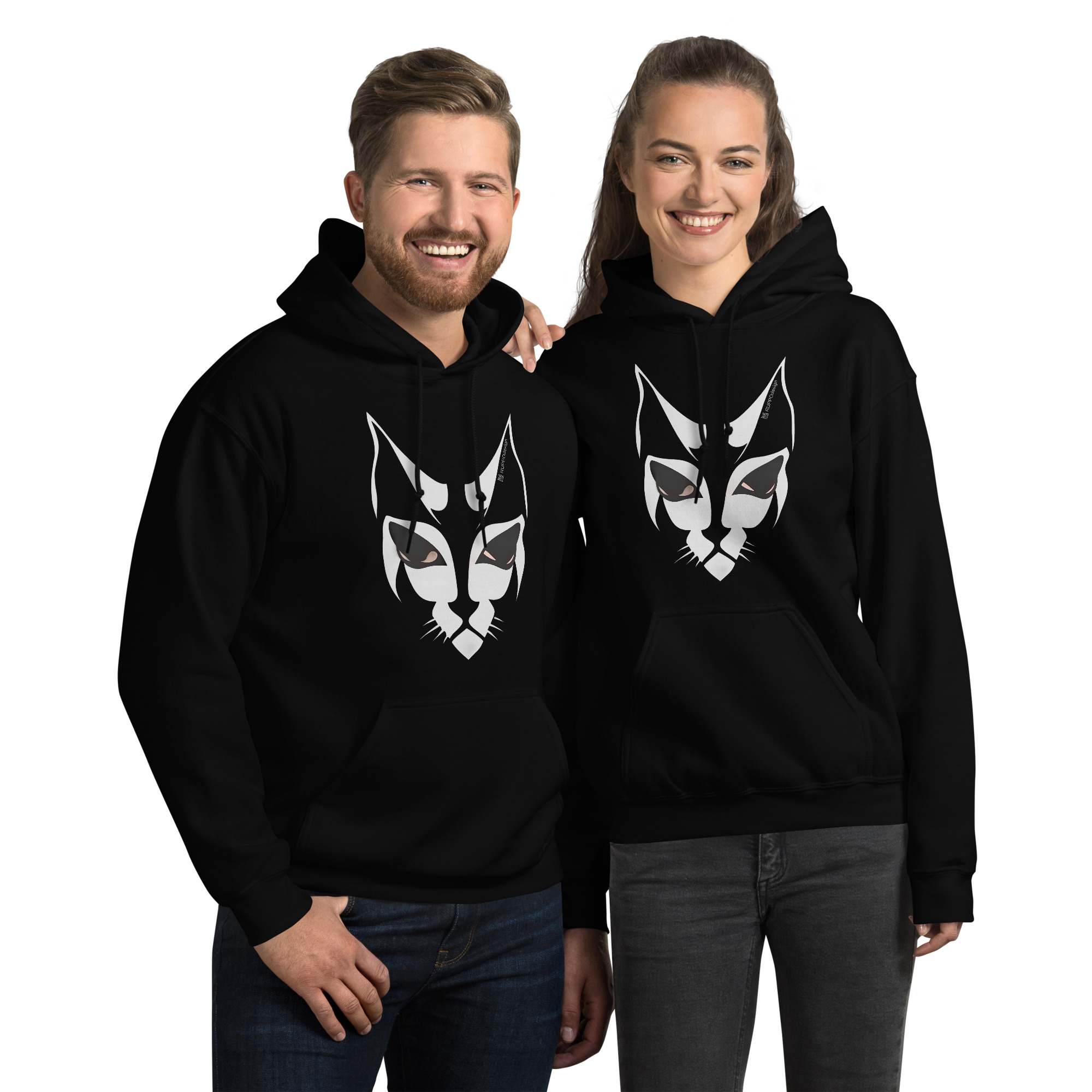 unisex-heavy-blend-hoodie-black-front-6935797a3d91e.jpg Shadowcat Unisex-Hoodie – „Meine Stärke braucht keine Bühne“.