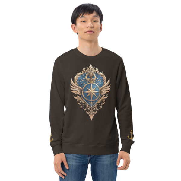 “Kurszeichen” – Organischer Unisex-Pullover | SOL’S 03574