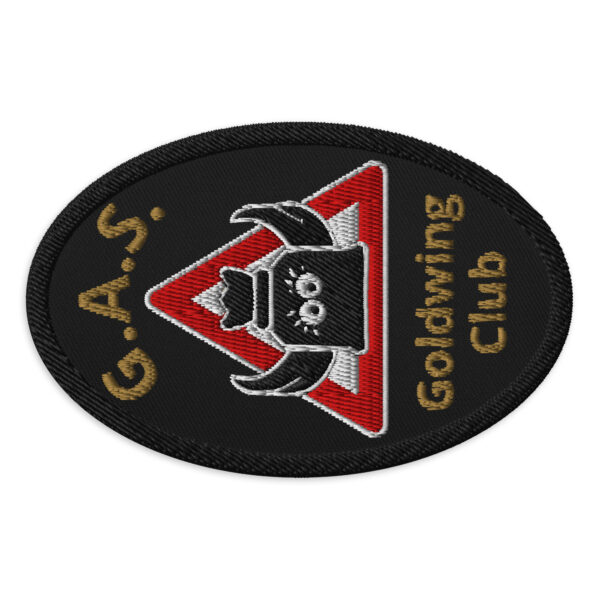 “GAS-Patch B” Ovaler Stick-Aufnäher