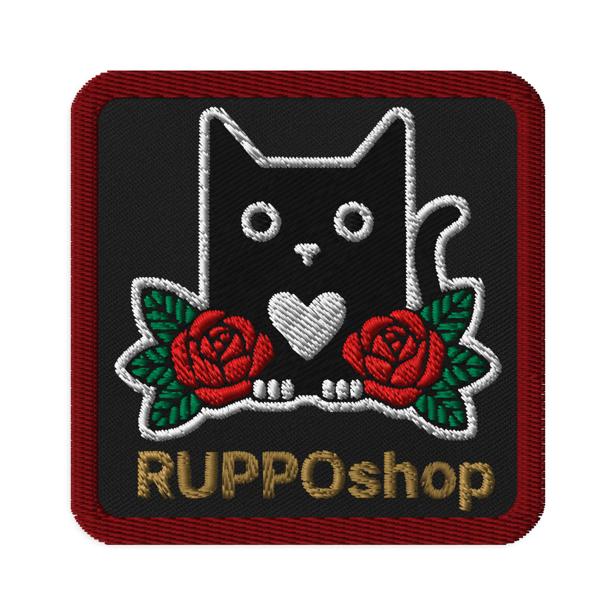Bestickter RUPPOshop-Patch mit Willy Motiv