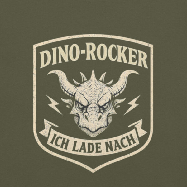 “DINO Rocker” Schweres Unisex T-Shirt | Colors 1717