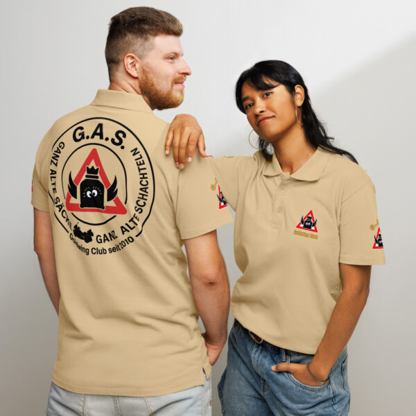 “GAS-bedruckt” Helle Premium Unisex Piqué-Poloshirt | SOL’S 11362