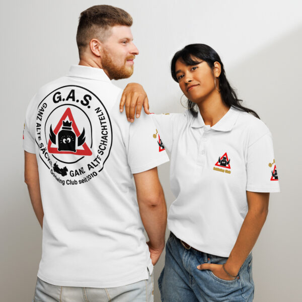 “GAS-bedruckt” Helle Premium Unisex Piqué-Poloshirt | SOL’S 11362