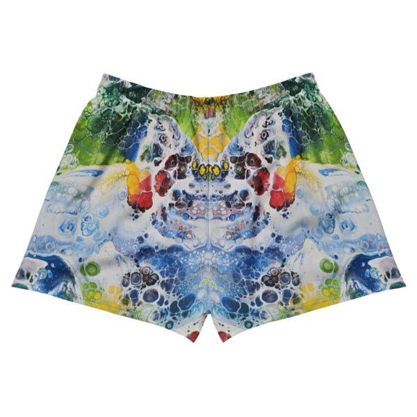 “CellArt” – Sportliche Unisex Shorts mit Allover-Druck