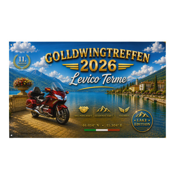“Levico 2026” Fahne Goldwingtreffen