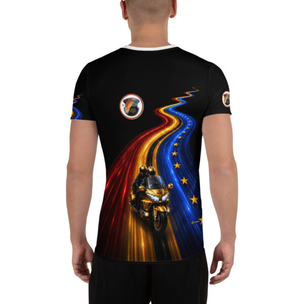 “GWFD” Sport-T-Shirt für Herren | Designstudie