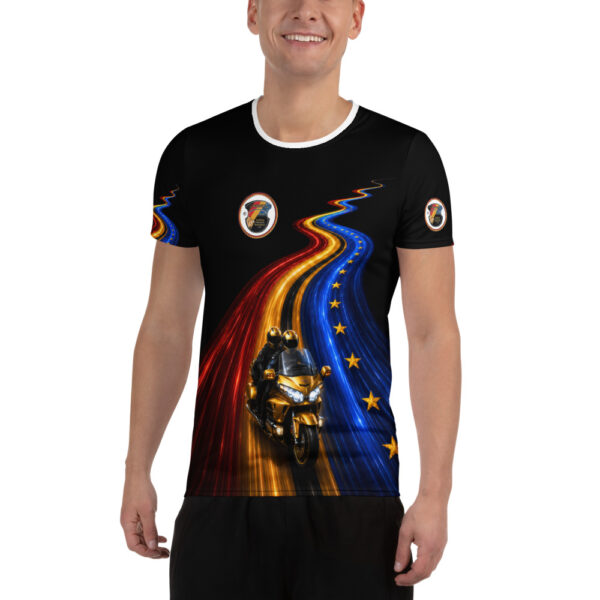 “GWFD” Sport-T-Shirt für Herren | Designstudie