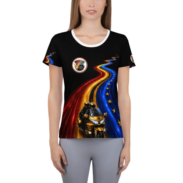 “GWFD” Sport-T-Shirt für Damen | Designstudie