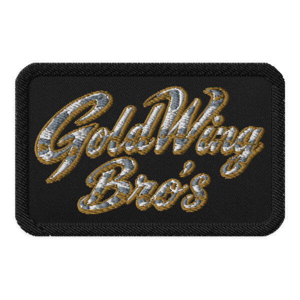 “GoldWing Bro´s” Patch Gestickter Aufnäher