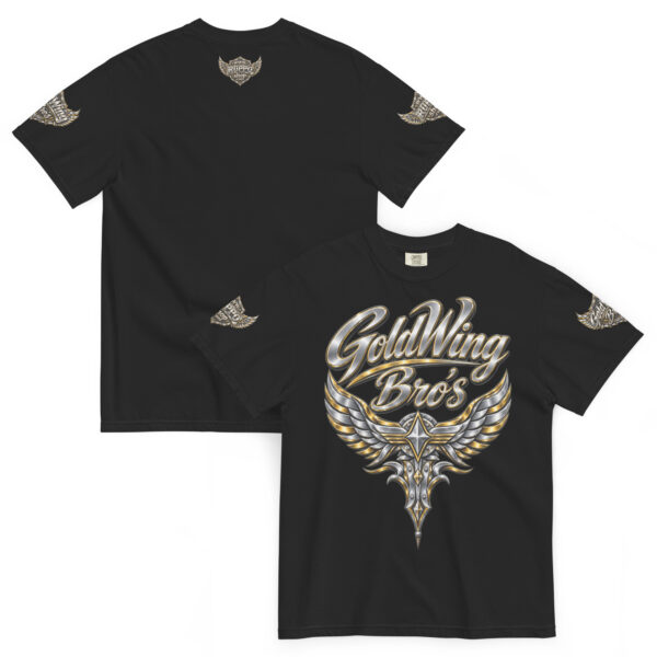 “GoldWing Bro´s” Schweres textilgefärbtes Unisex T-Shirt | Comfort Colors 1717