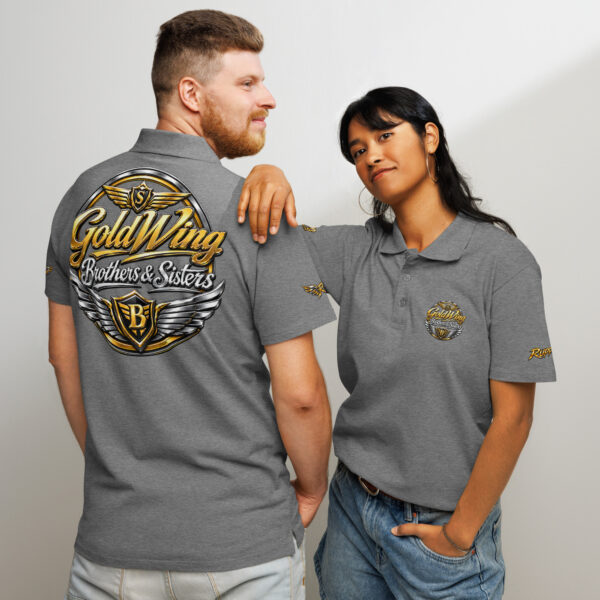 “GoldWing Bros&Sisters” Premium Unisex Piqué-Poloshirt | SOL’S 11362