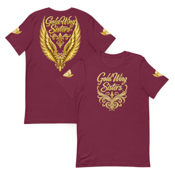 “GoldWing Sisters” – Unisex T-Shirt | Bella + Canvas 3001