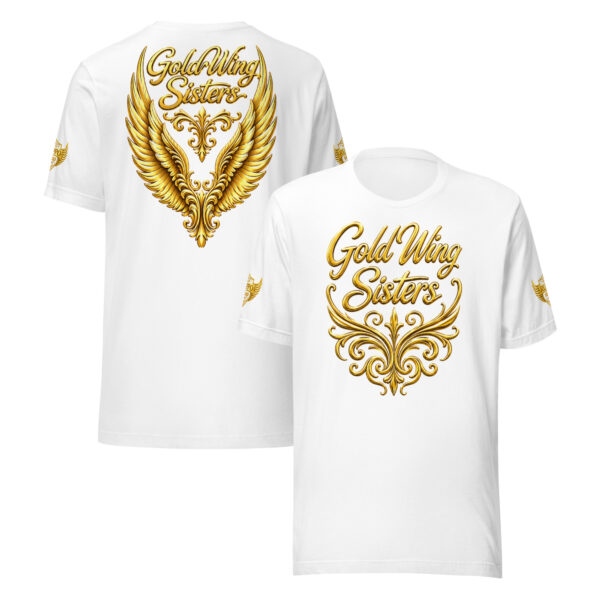 “GoldWing Sisters” – Unisex T-Shirt | Bella + Canvas 3001